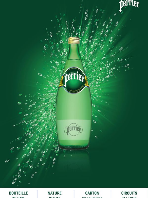 Couverture — Perrier Nature — 12 × 75 cl